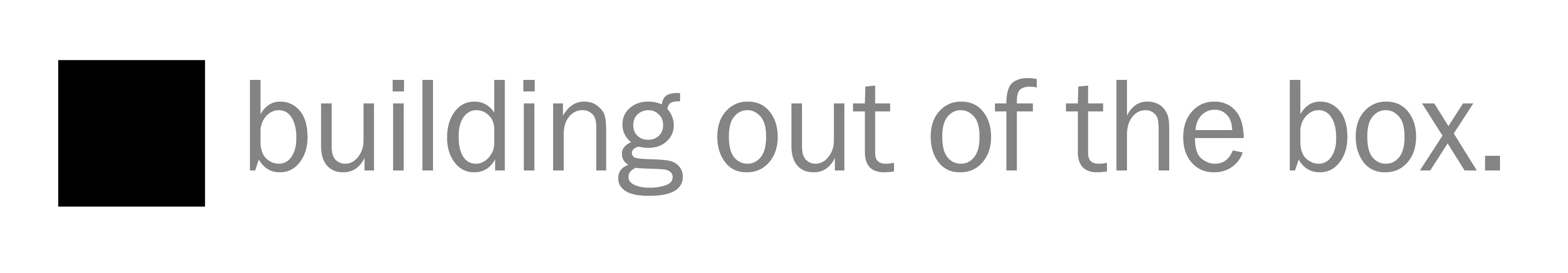 Building Out of the Box